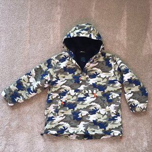 Mini Boden Boys Camo Ski Snow Jacket/Coat